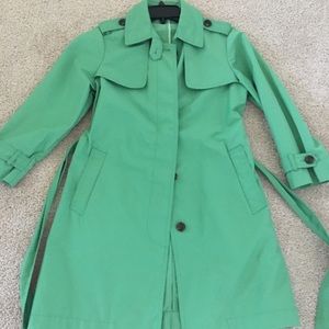 GAP Green Trench Coat